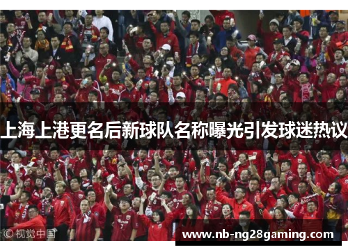 上海上港更名后新球队名称曝光引发球迷热议