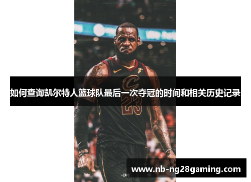 如何查询凯尔特人篮球队最后一次夺冠的时间和相关历史记录 如何查询凯尔特人篮球队最后一次夺冠的时间和相关历史记录