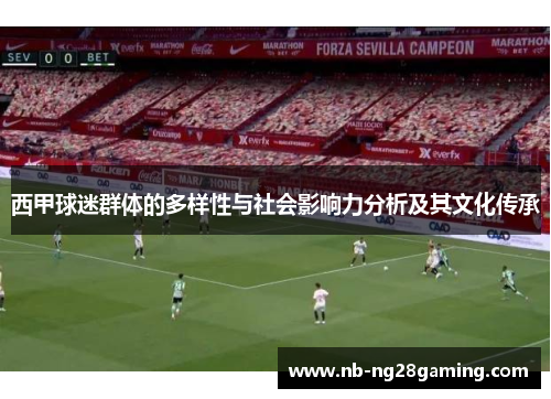 西甲球迷群体的多样性与社会影响力分析及其文化传承